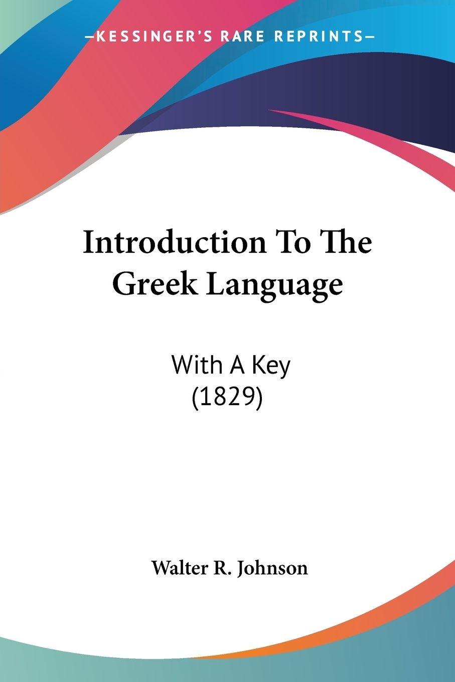 Vorderes Coverbild Introduction To The Greek Language