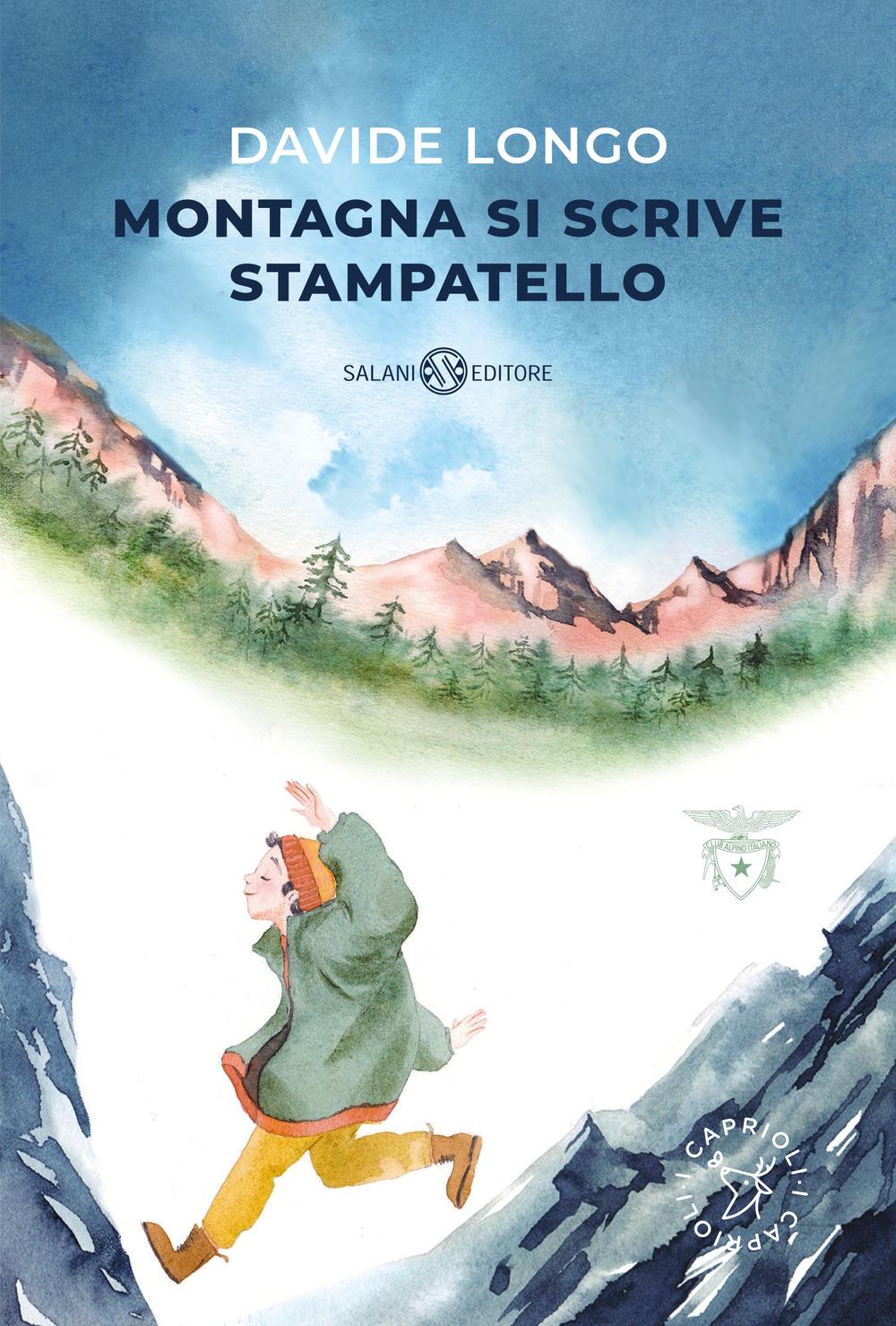 Vorderes Coverbild Montagna si scrive stampatello