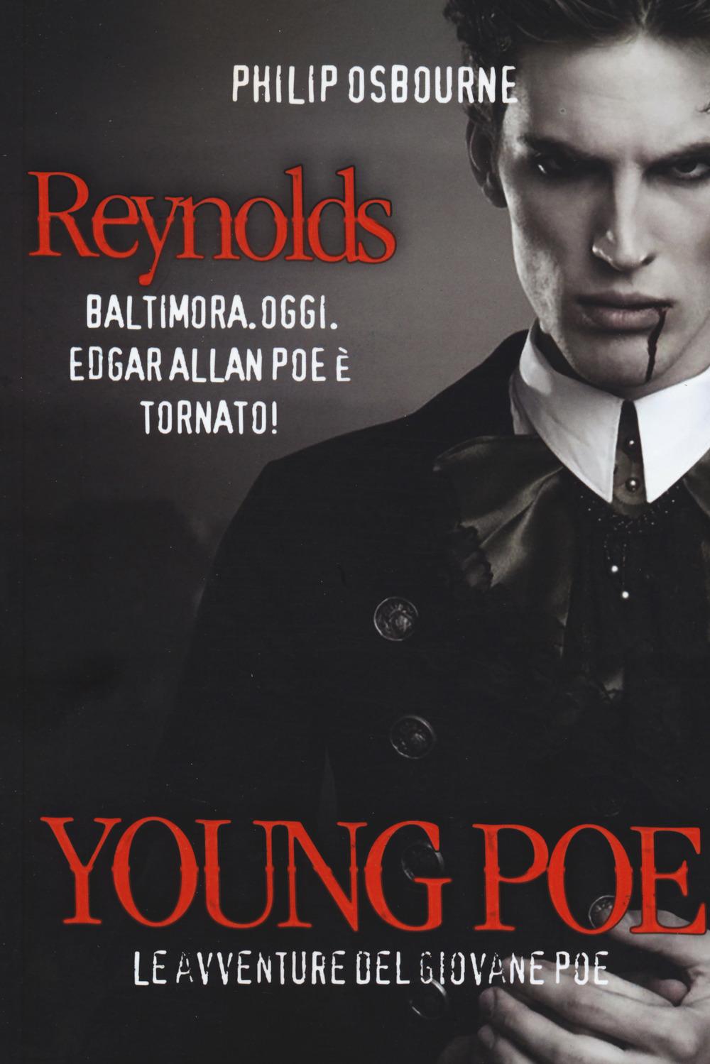 Vorderes Coverbild Young Poe. Le avventure del giovane Poe. Reynolds