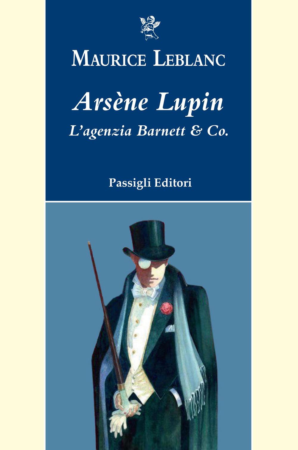 Vorderes Coverbild Arsène Lupin. L'agenzia Barnett & Co.