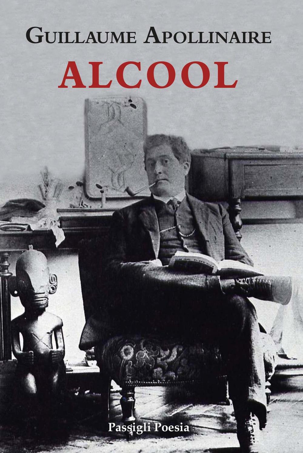 Vorderes Coverbild Alcool. Testo francese a fronte
