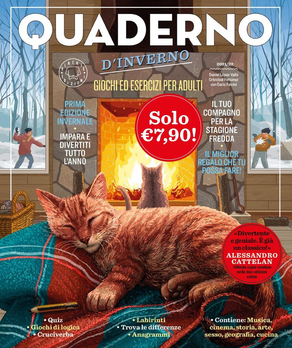 Vorderes Coverbild Quaderno d'inverno. Giochi ed esercizi per adulti 2021-2022