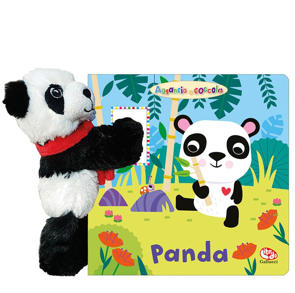 Vorderes Coverbild Panda. Aggancia e coccola