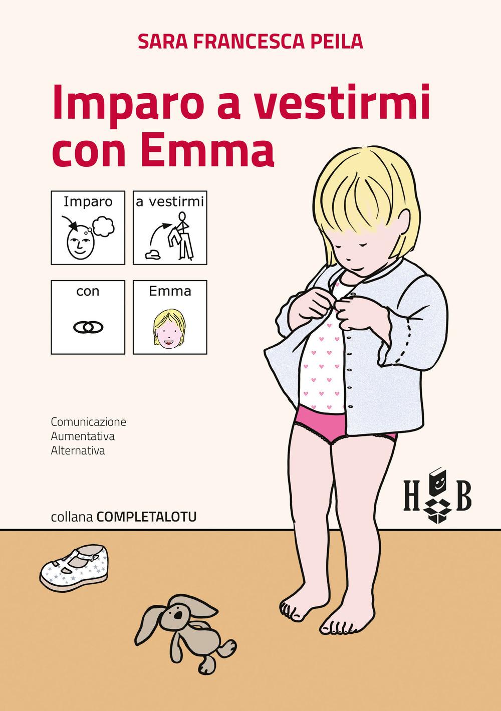 Vorderes Coverbild Imparo a vestirmi con Emma. Ediz. CAA