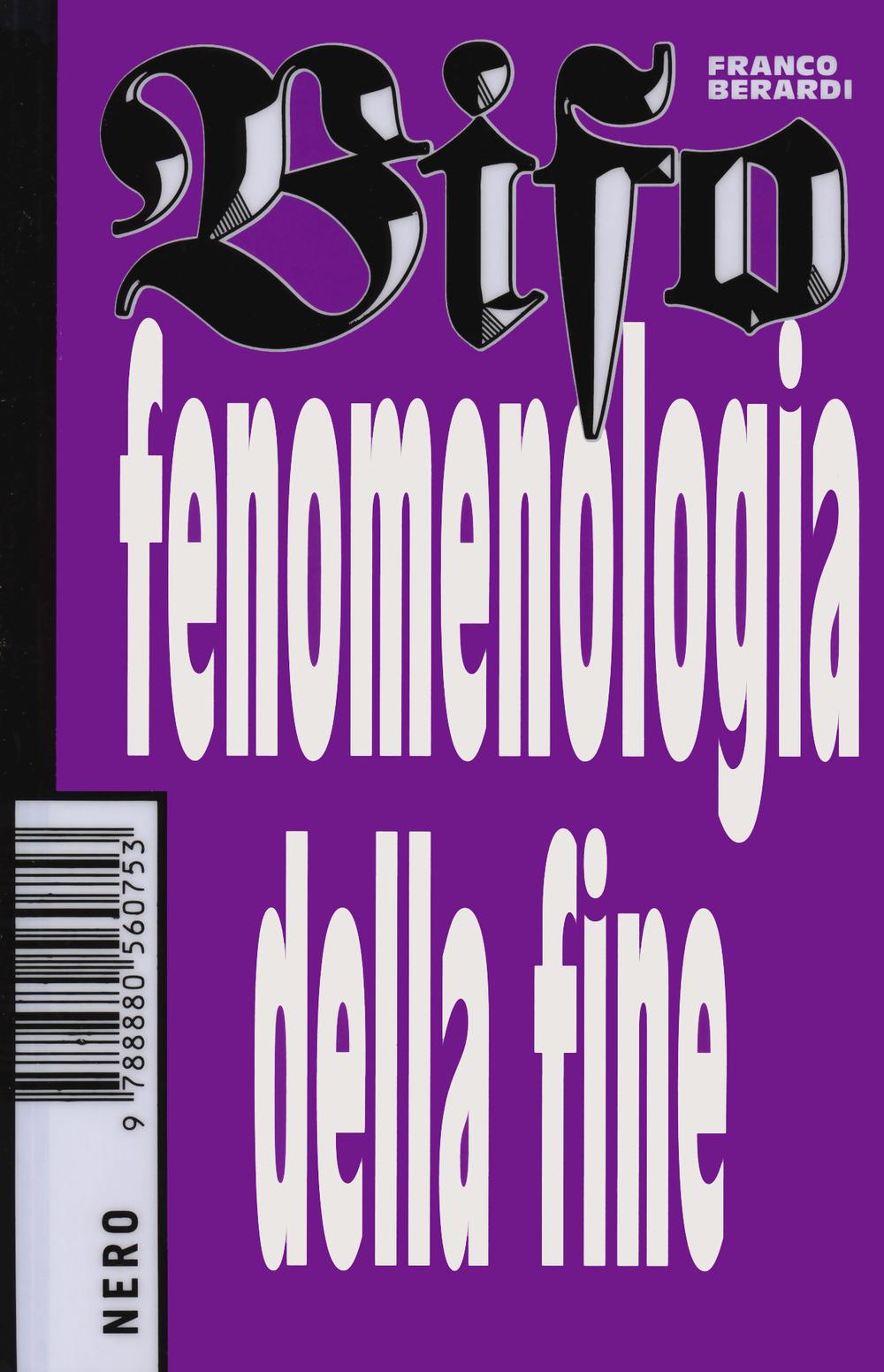 Vorderes Coverbild Fenomenologia della fine