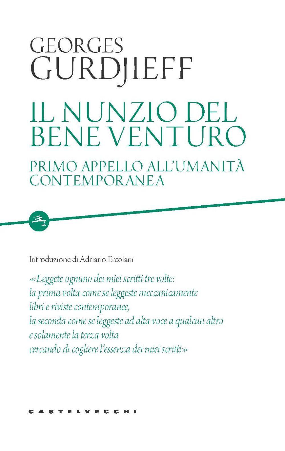 Vorderes Coverbild Il nunzio del bene venturo. Primo appello all'umanità contemporanea
