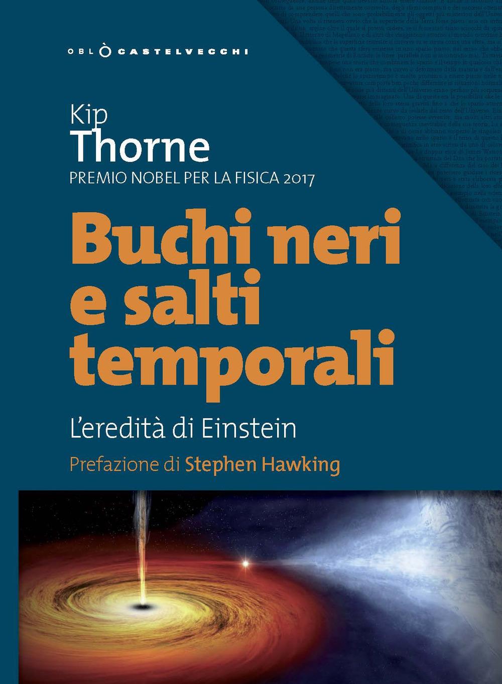 Vorderes Coverbild Buchi neri e salti temporali. L'eredità di Einstein