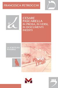 Vorderes Coverbild Cesare Pascarella. In prosa, in versi, in documenti inediti