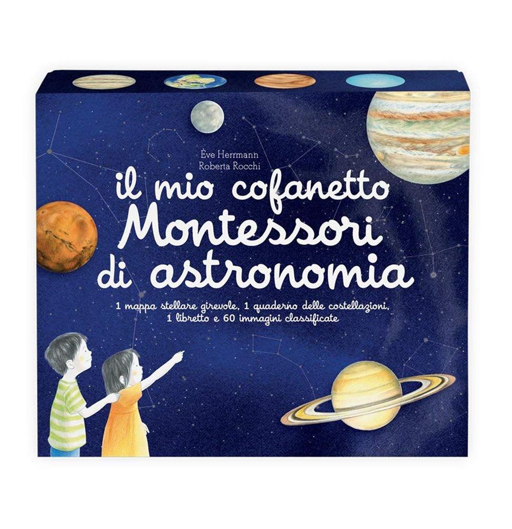 Vorderes Coverbild Il mio cofanetto Montessori di astronomia