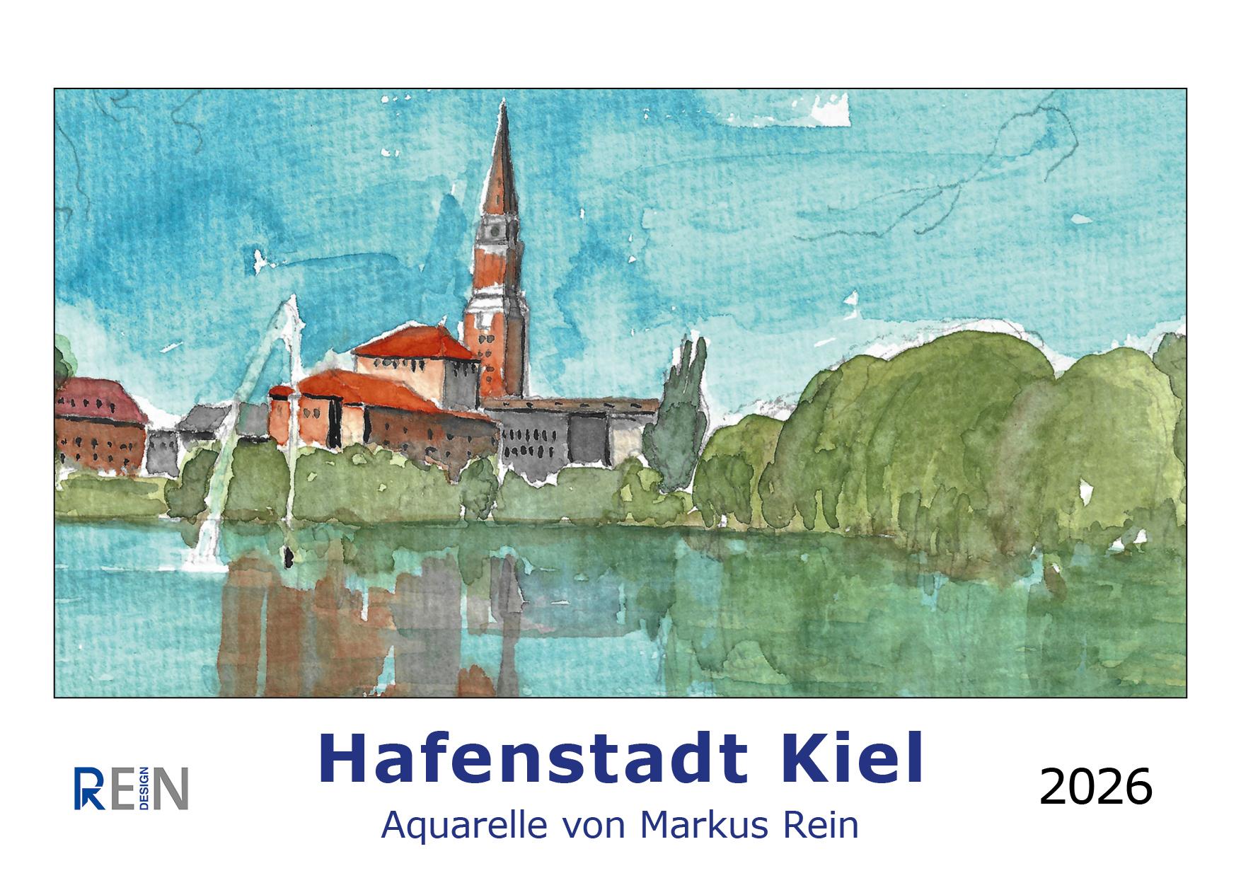 Vorderes Coverbild Hafenstadt  Kiel 2026
