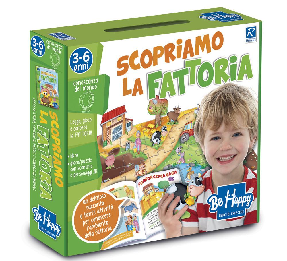 Vorderes Coverbild Scopriamo la fattoria. BeHappy