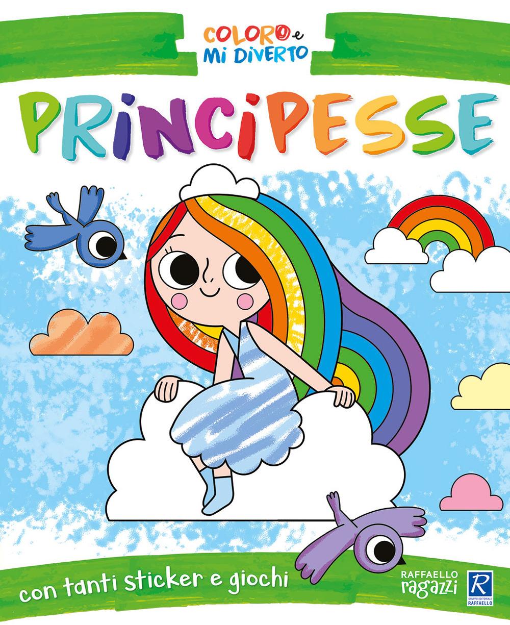 Vorderes Coverbild Principesse. Coloro e mi diverto