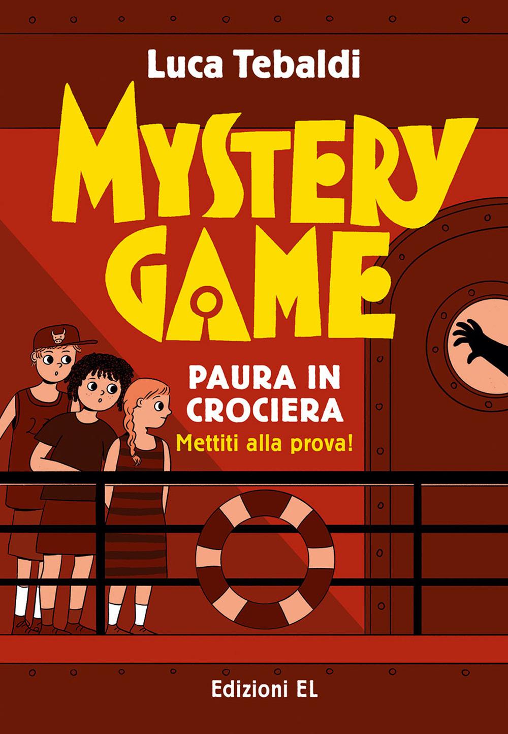 Vorderes Coverbild Mystery Game. Paura in crociera