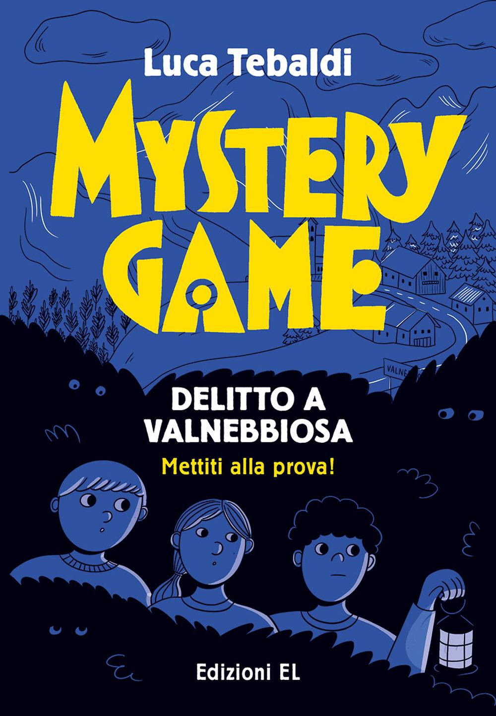 Vorderes Coverbild Mystery Game. Delitto a Valnebbiosa