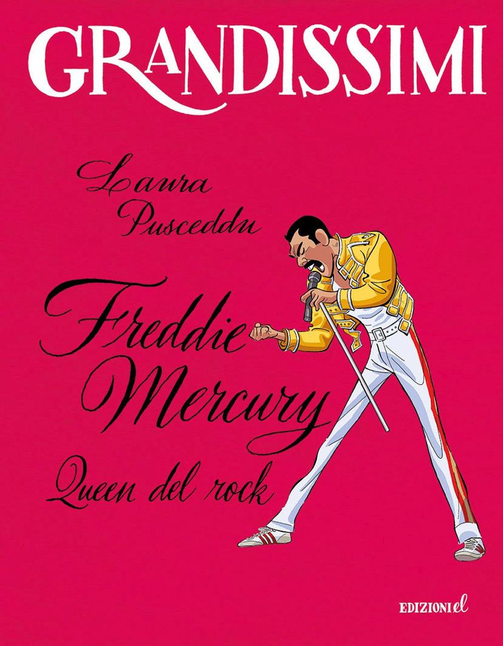 Vorderes Coverbild Freddie Mercury, Queen del rock