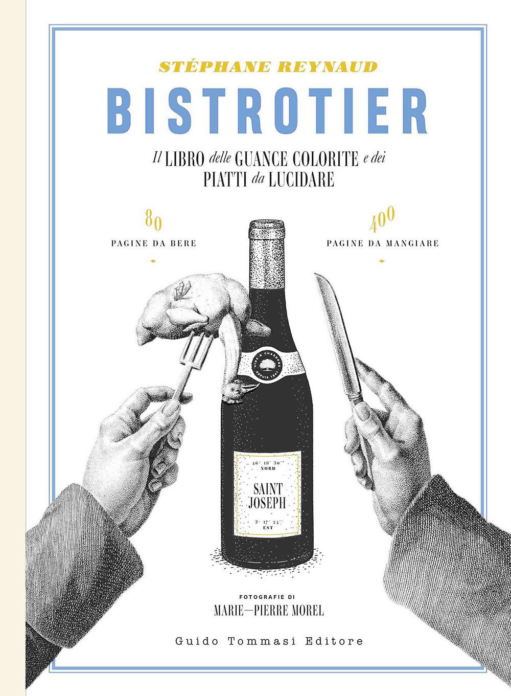 Vorderes Coverbild Bistrotier. Il libro delle guance colorite e dei piatti da lucidare