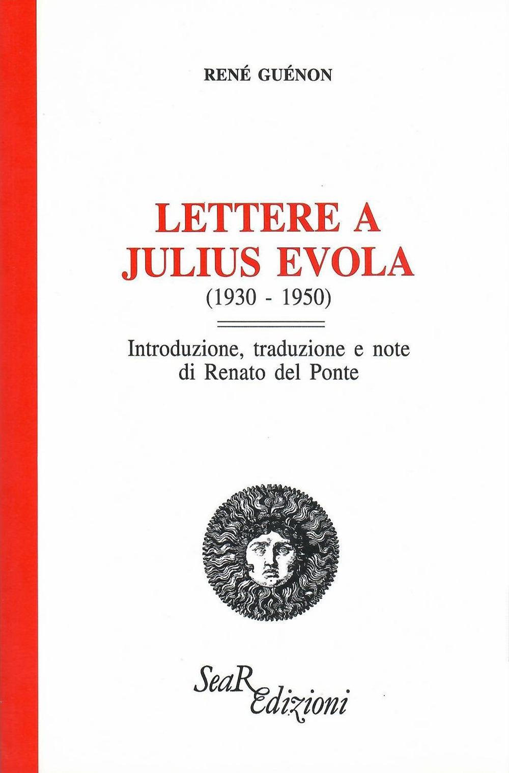 Vorderes Coverbild Lettere a Julius Evola (1930-1950)