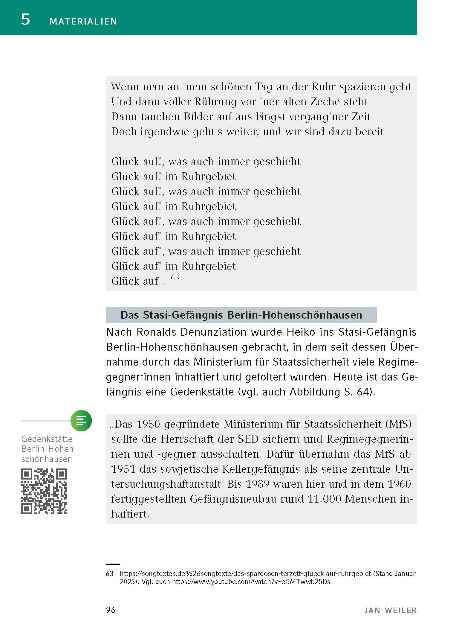 Beispielinhalt (Bild) Der Markisenmann von Jan Weiler - Textanalyse und Interpretation