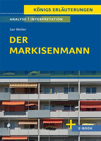 Vorderes Coverbild Der Markisenmann von Jan Weiler - Textanalyse und Interpretation