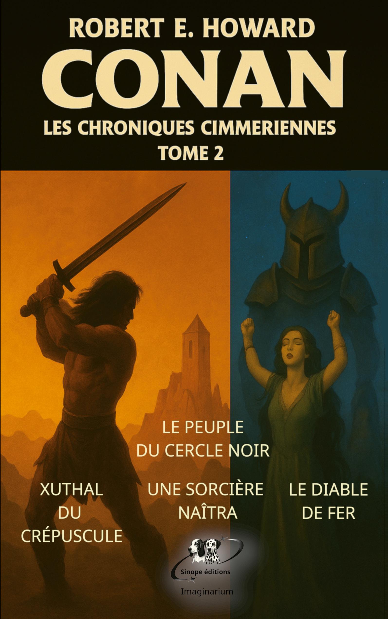 Vorderes Coverbild Conan, les chroniques Cimmériennes