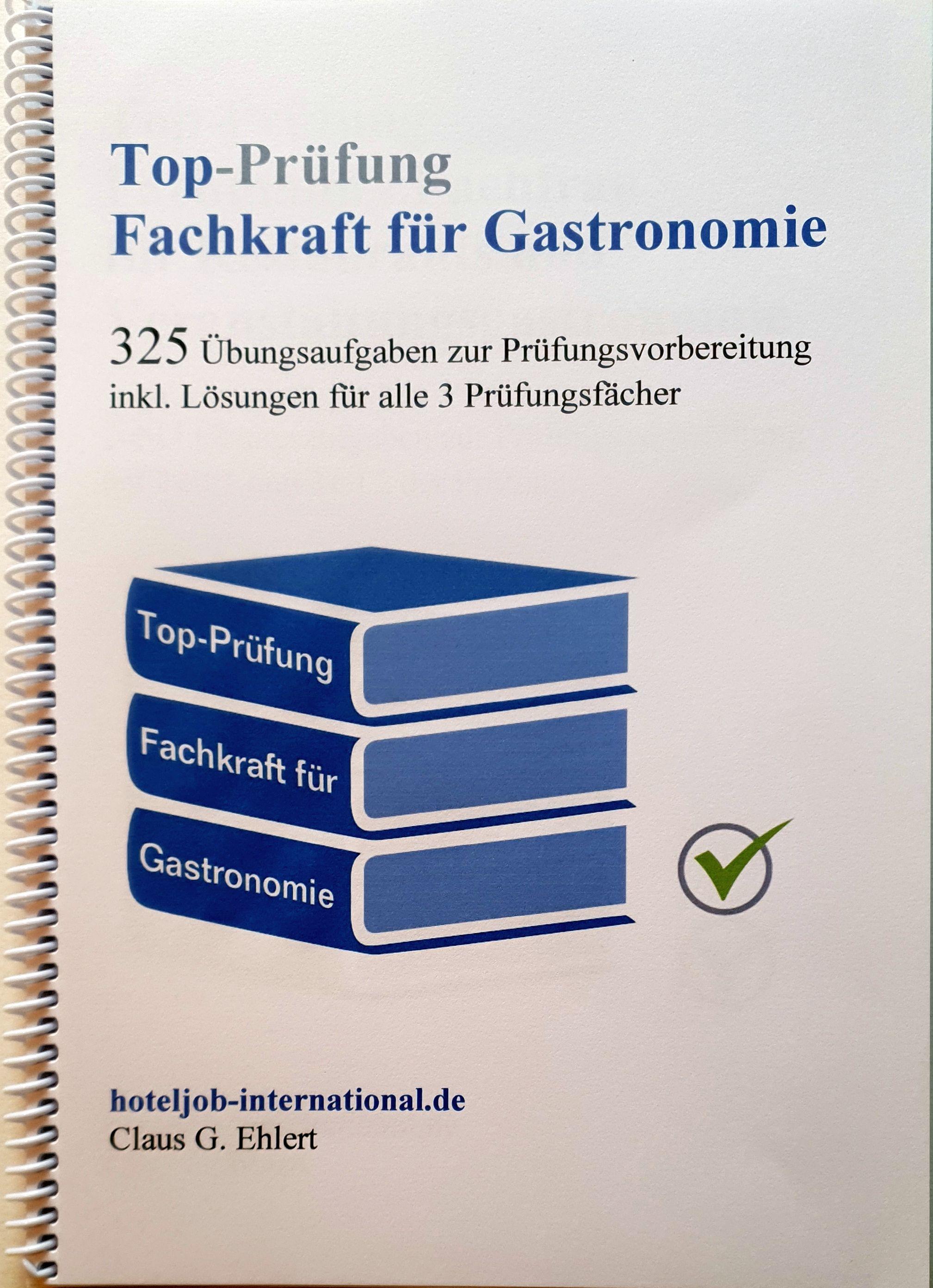 Vorderes Coverbild Top Prüfung Fachkraft für Gastronomie
