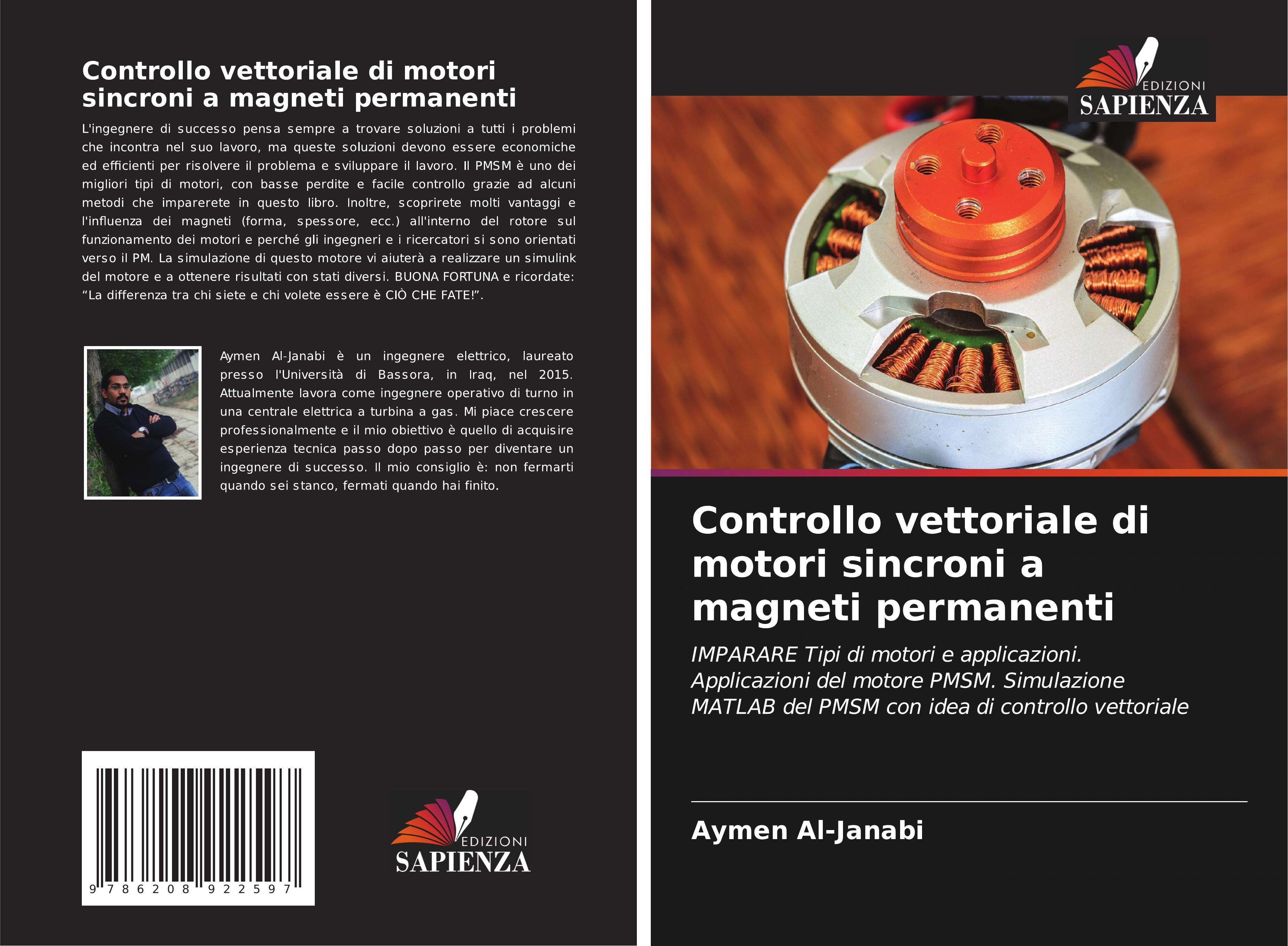 Vorderes Coverbild Controllo vettoriale di motori sincroni a magneti permanenti