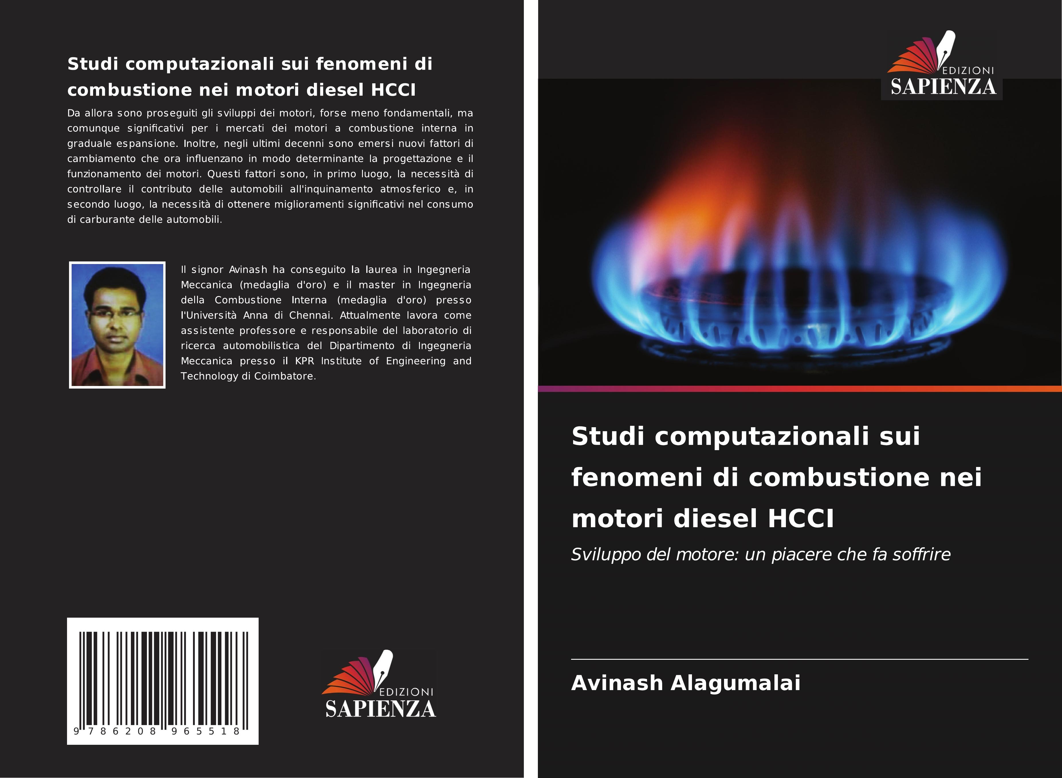 Vorderes Coverbild Studi computazionali sui fenomeni di combustione nei motori diesel HCCI