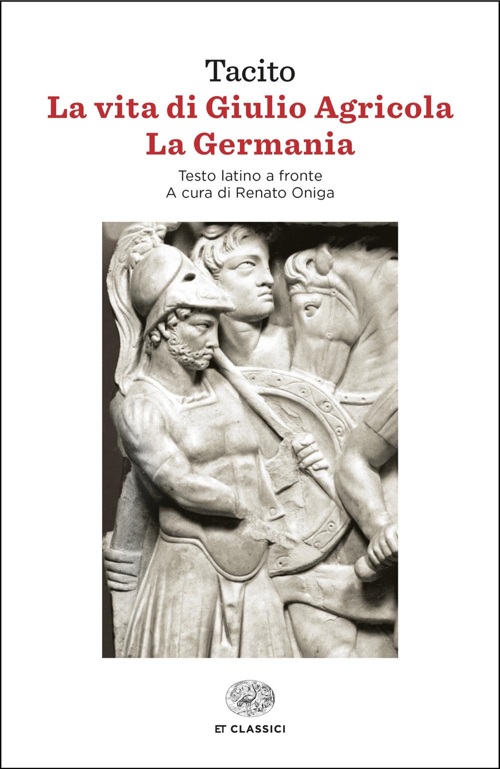 Vorderes Coverbild La vita di Giulio Agricola-La Germania. Testo latino a fronte