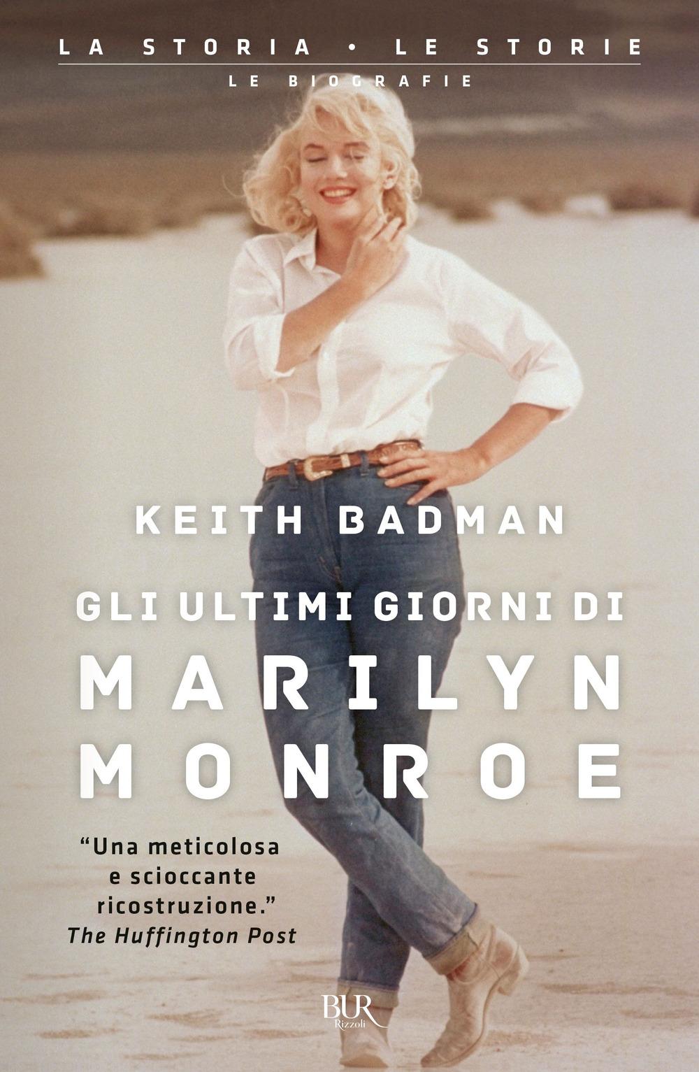 Vorderes Coverbild Gli ultimi giorni di Marilyn Monroe