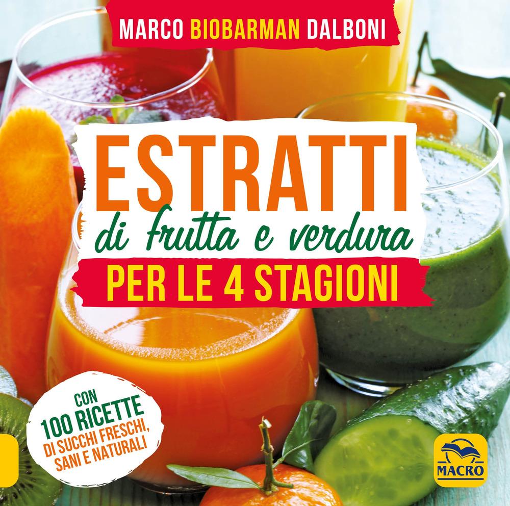 Vorderes Coverbild Estratti di frutta e verdura per le 4 stagioni