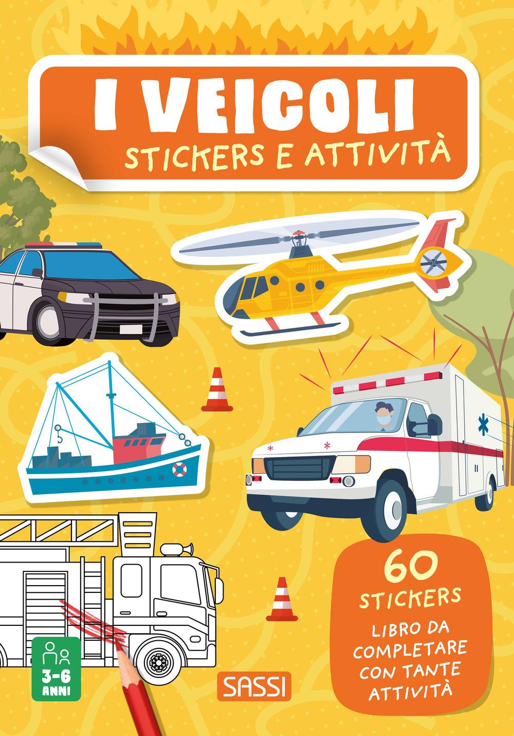 Vorderes Coverbild I veicoli. Stickers e attività