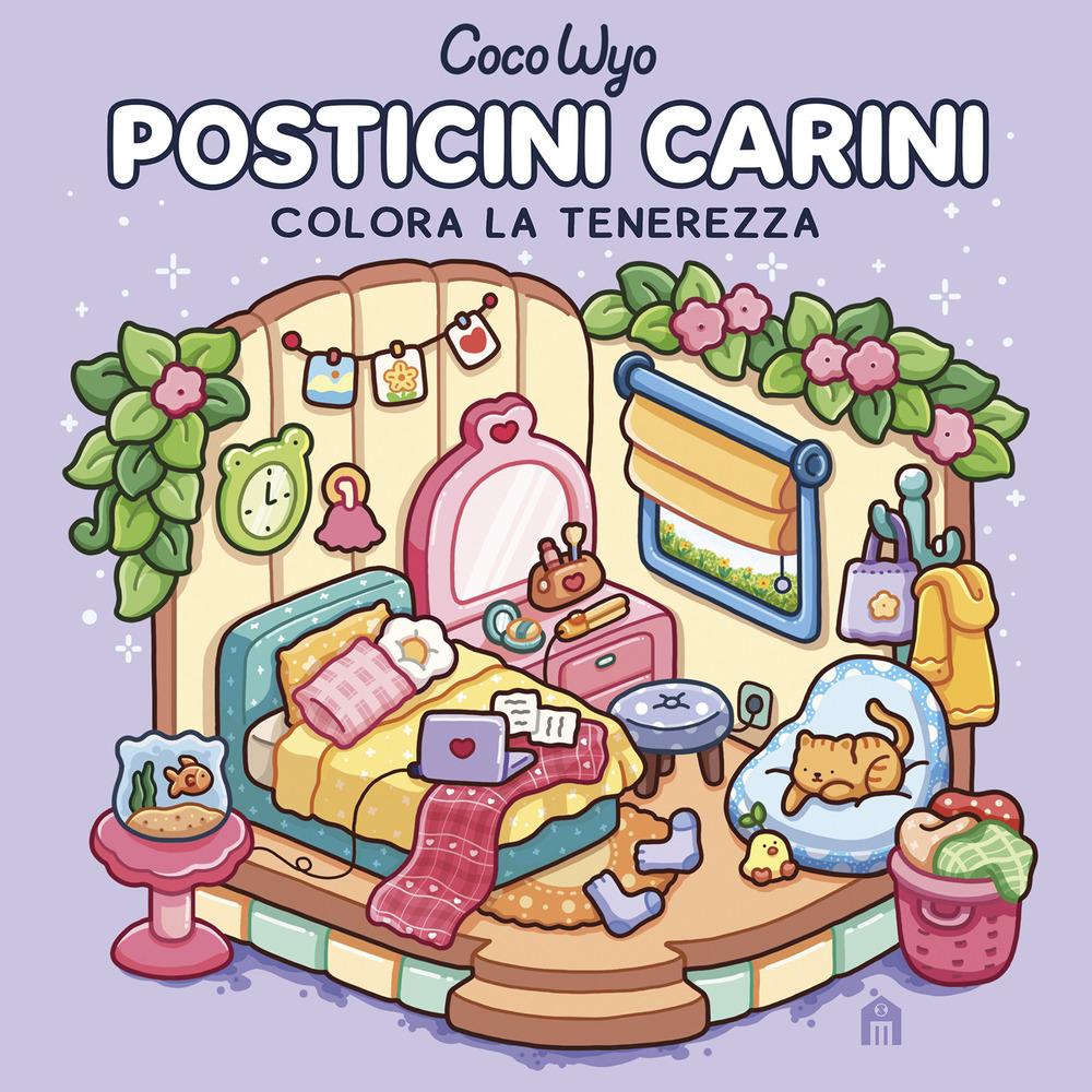 Vorderes Coverbild Posticini carini. Libro da colorare per tutte le età (Gli originali Coco Wyo)