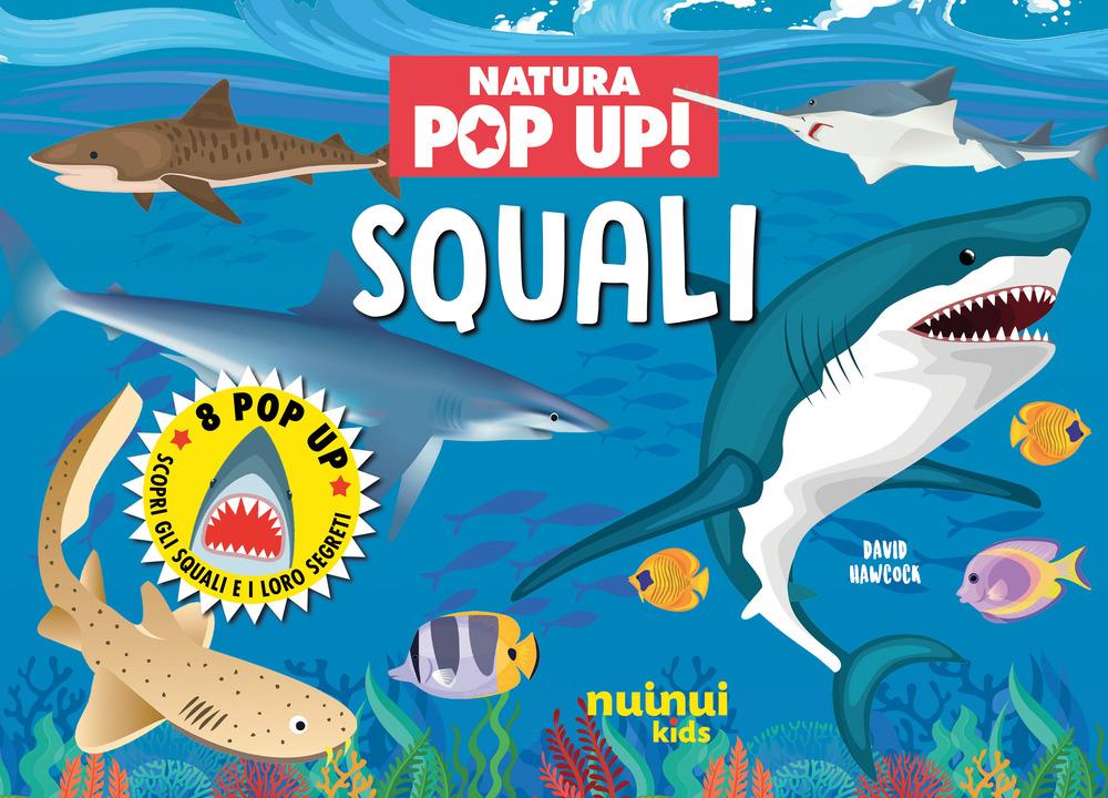Vorderes Coverbild Squali. Natura pop up!