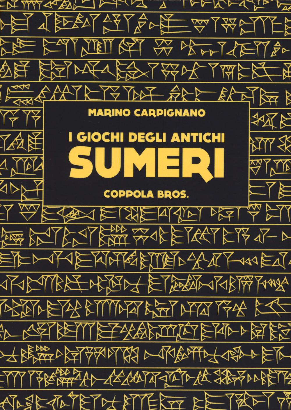 Vorderes Coverbild I giochi degli antichi Sumeri