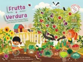 Vorderes Coverbild Frutta e verdura. Con adesivi