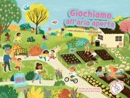 Vorderes Coverbild Giochiamo all'aria aperta. Con adesivi