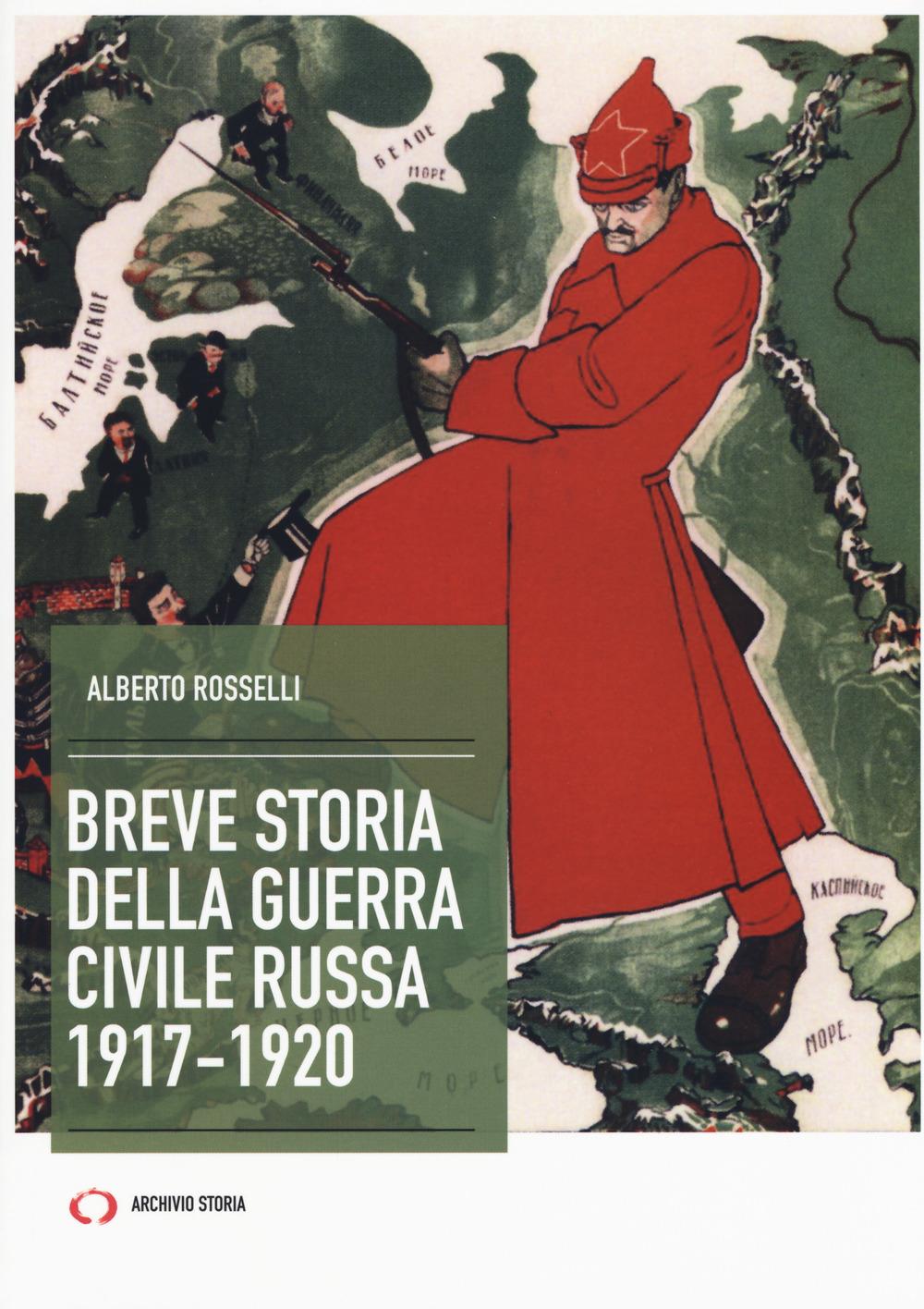 Vorderes Coverbild Breve storia della guerra civile russa 1917-1920