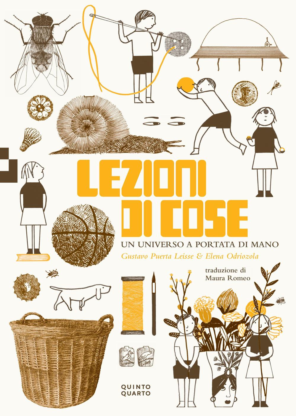 Vorderes Coverbild Lezioni di cose. Un universo a portata di mano