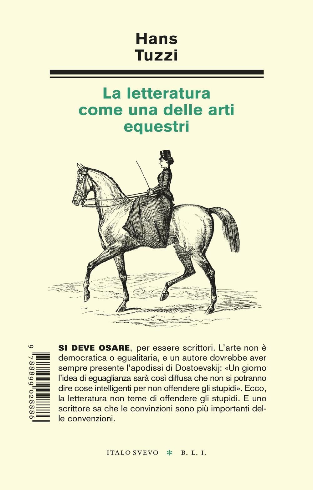 Vorderes Coverbild La letteratura come una delle arti equestri