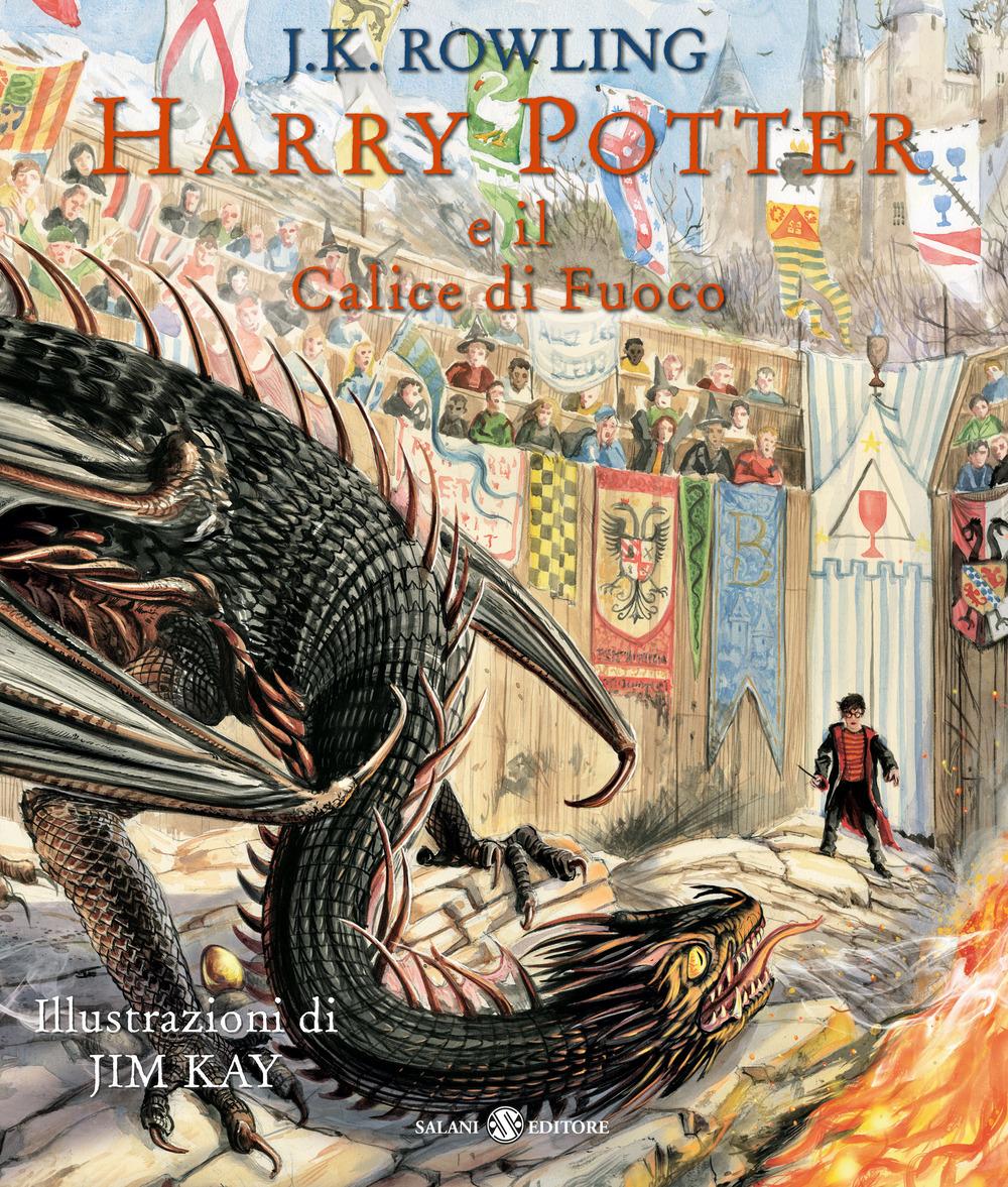 Vorderes Coverbild Harry Potter e il calice di fuoco