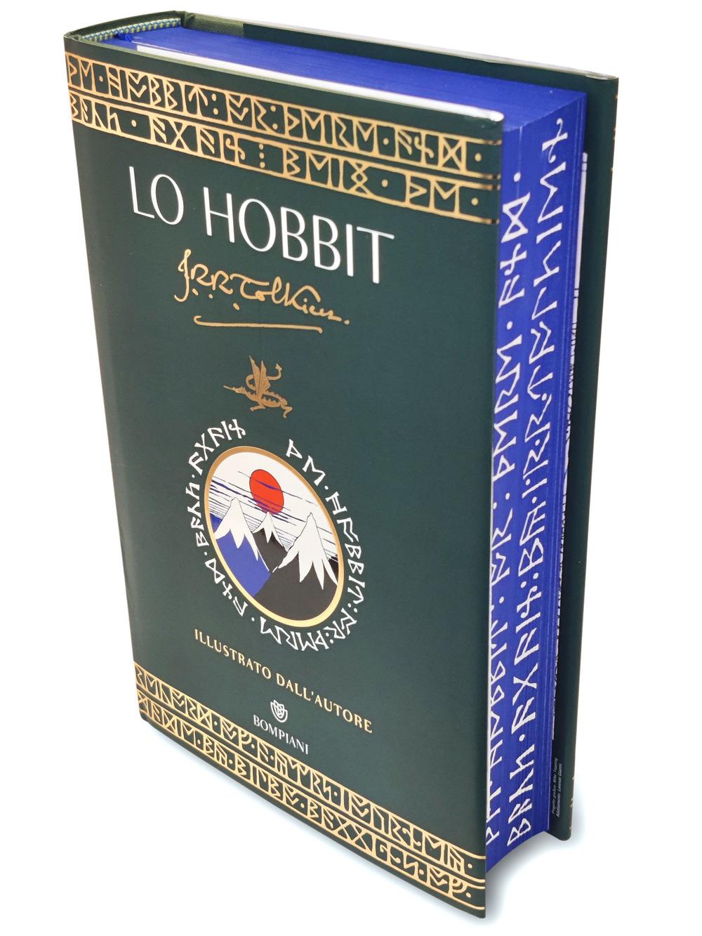 Vorderes Coverbild Lo hobbit. Illustrato dall'autore