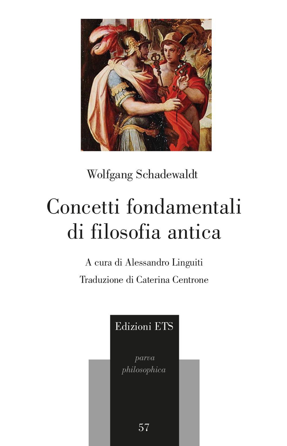 Vorderes Coverbild Concetti fondamentali di filosofia antica