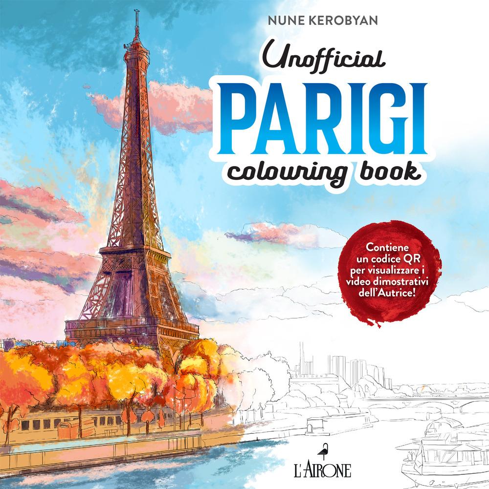 Vorderes Coverbild Parigi. Colouring book