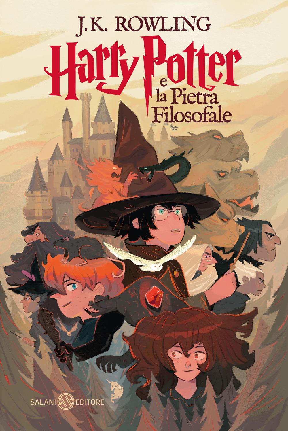 Vorderes Coverbild Harry Potter e la pietra filosofale