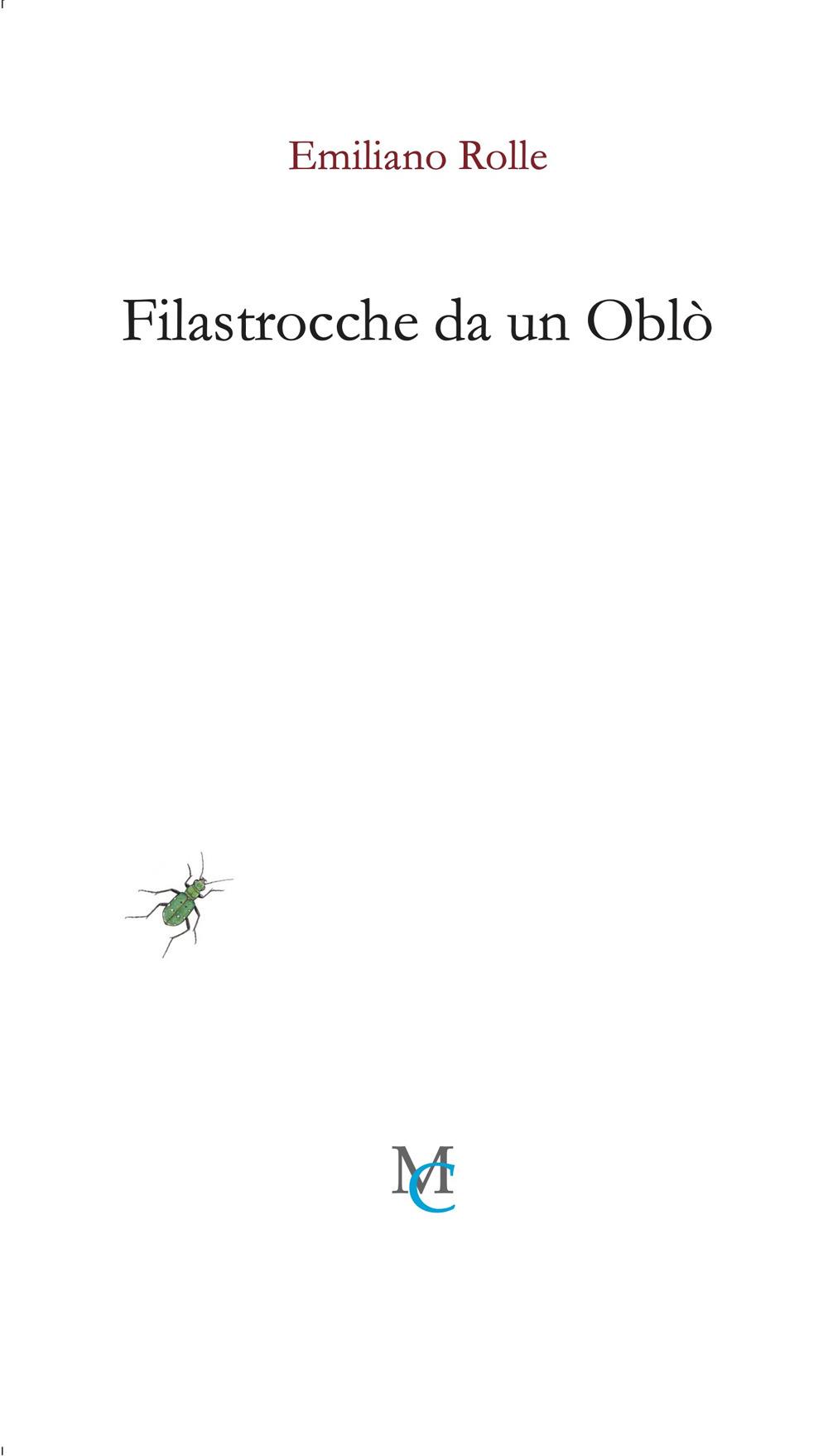 Vorderes Coverbild Filastrocche da un oblò
