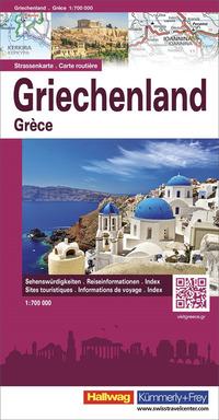 Vorderes Coverbild Grecia-Griechenland-Grèce 1:700.000