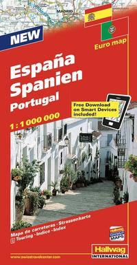 Vorderes Coverbild Spagna e Portogallo-España y Portugal 1:1¿.000¿.000