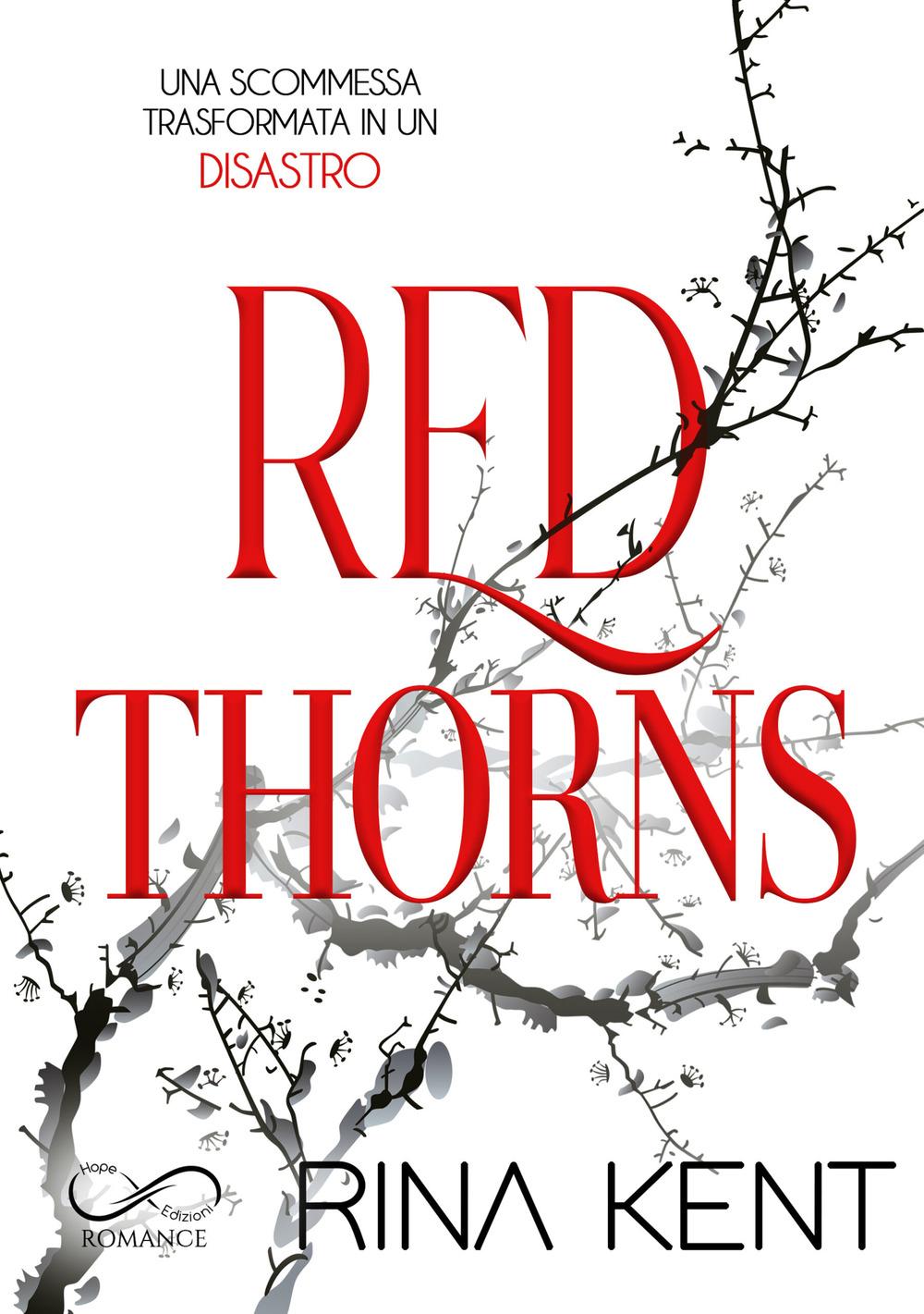 Vorderes Coverbild Red thorns. Ediz. italiana