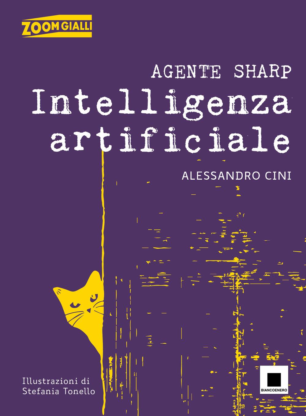 Vorderes Coverbild Agente Sharp. Intelligenza artificiale. Ediz. ad alta leggibilità