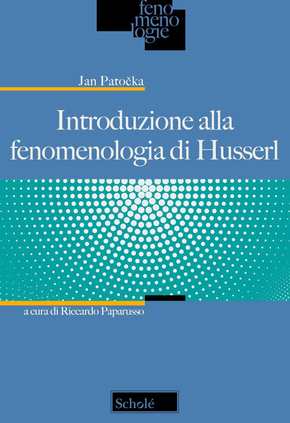 Vorderes Coverbild Introduzione alla fenomenologia di Husserl